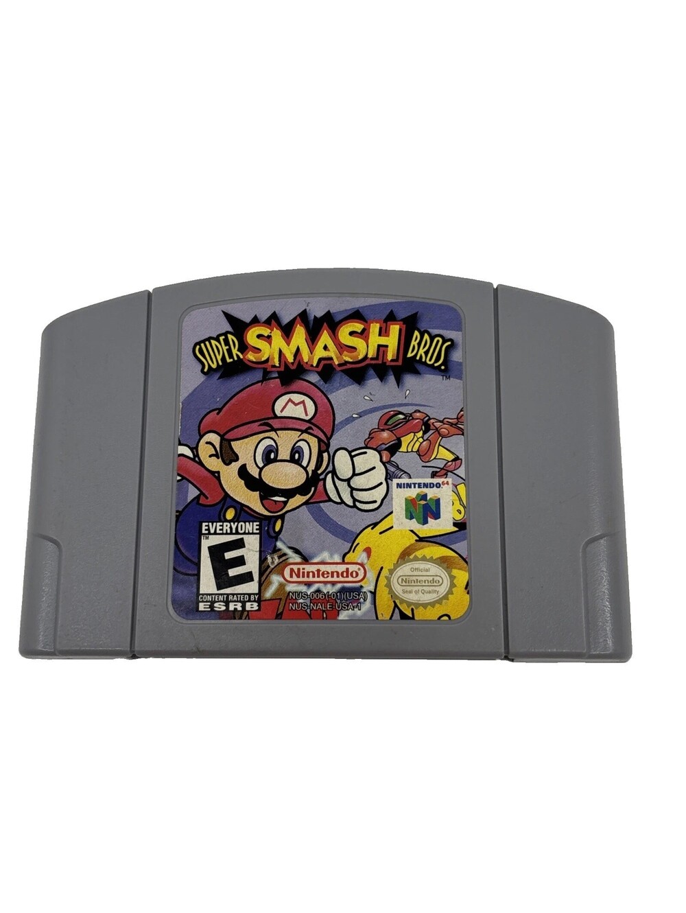 Super Smash Bros Nintendo 64 N64 Cartridge Only Authentic Tested
